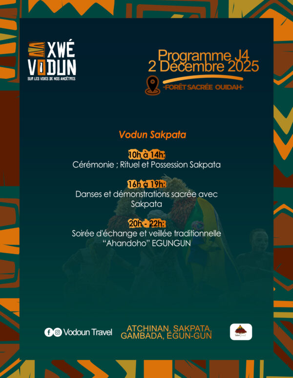 XWE-VODUN-PROGRAMME J4 Pass Festival (5 jours)